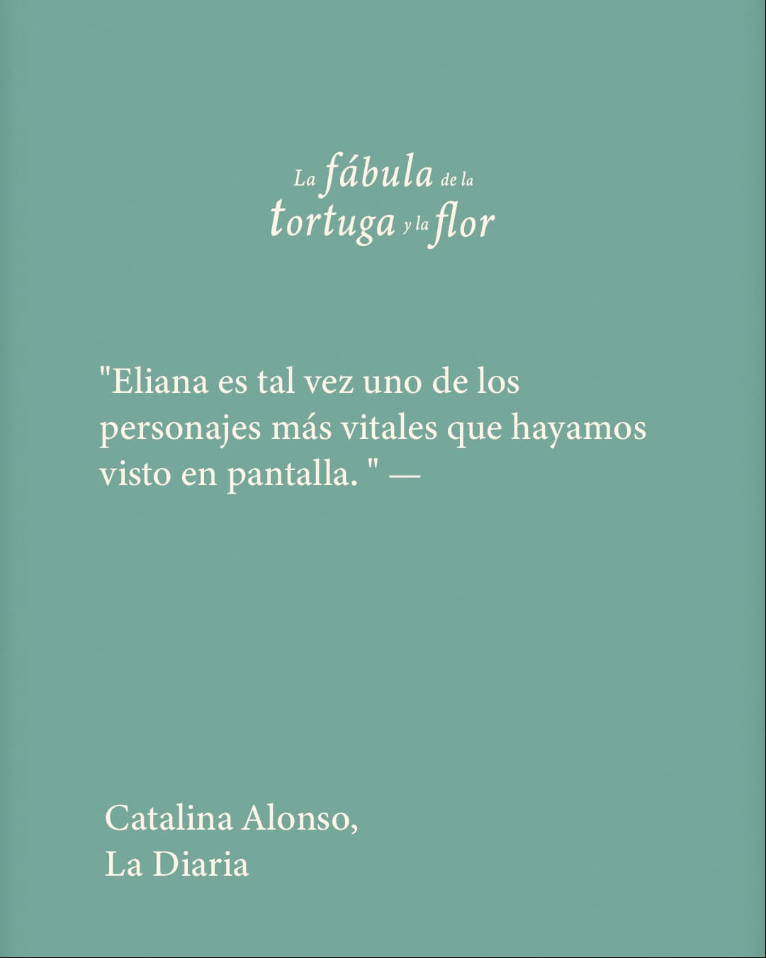 Nota de Catalina Alonso (La diaria)